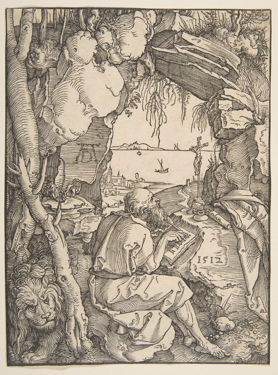 Saint Jerome in a Cave by Albrecht Dürer