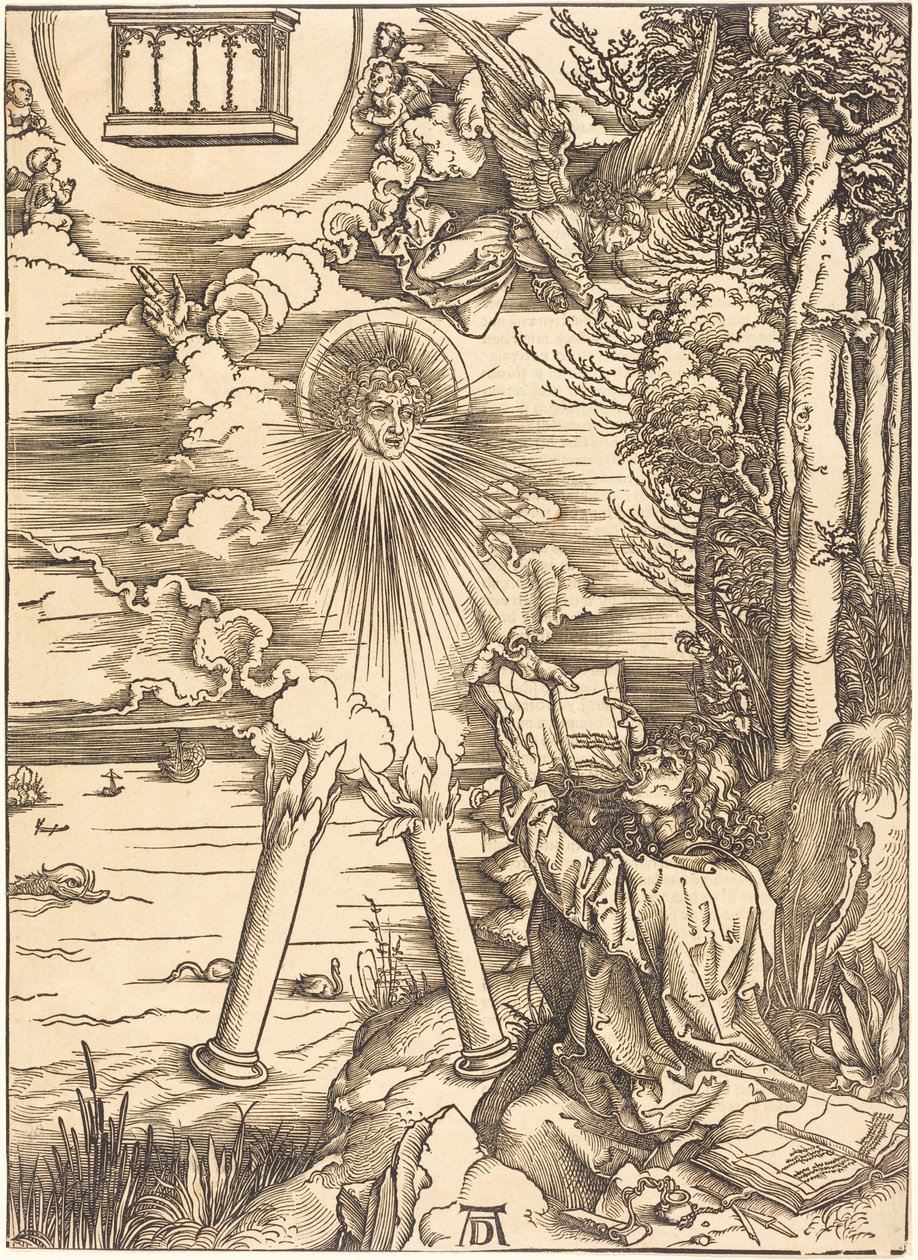 Saint John Devouring the Book by Albrecht Dürer