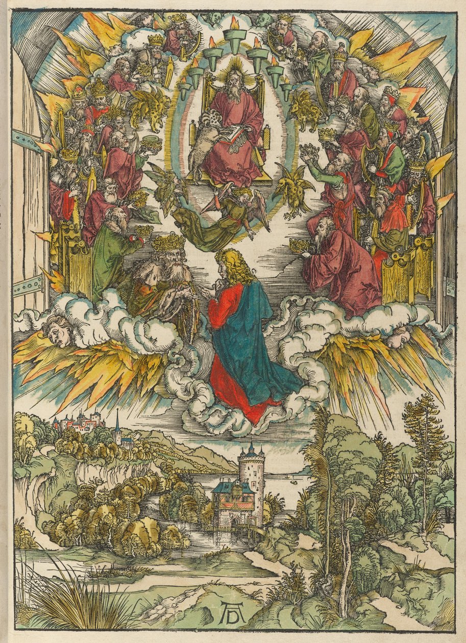 Saint John Before God and the Elders by Albrecht Dürer