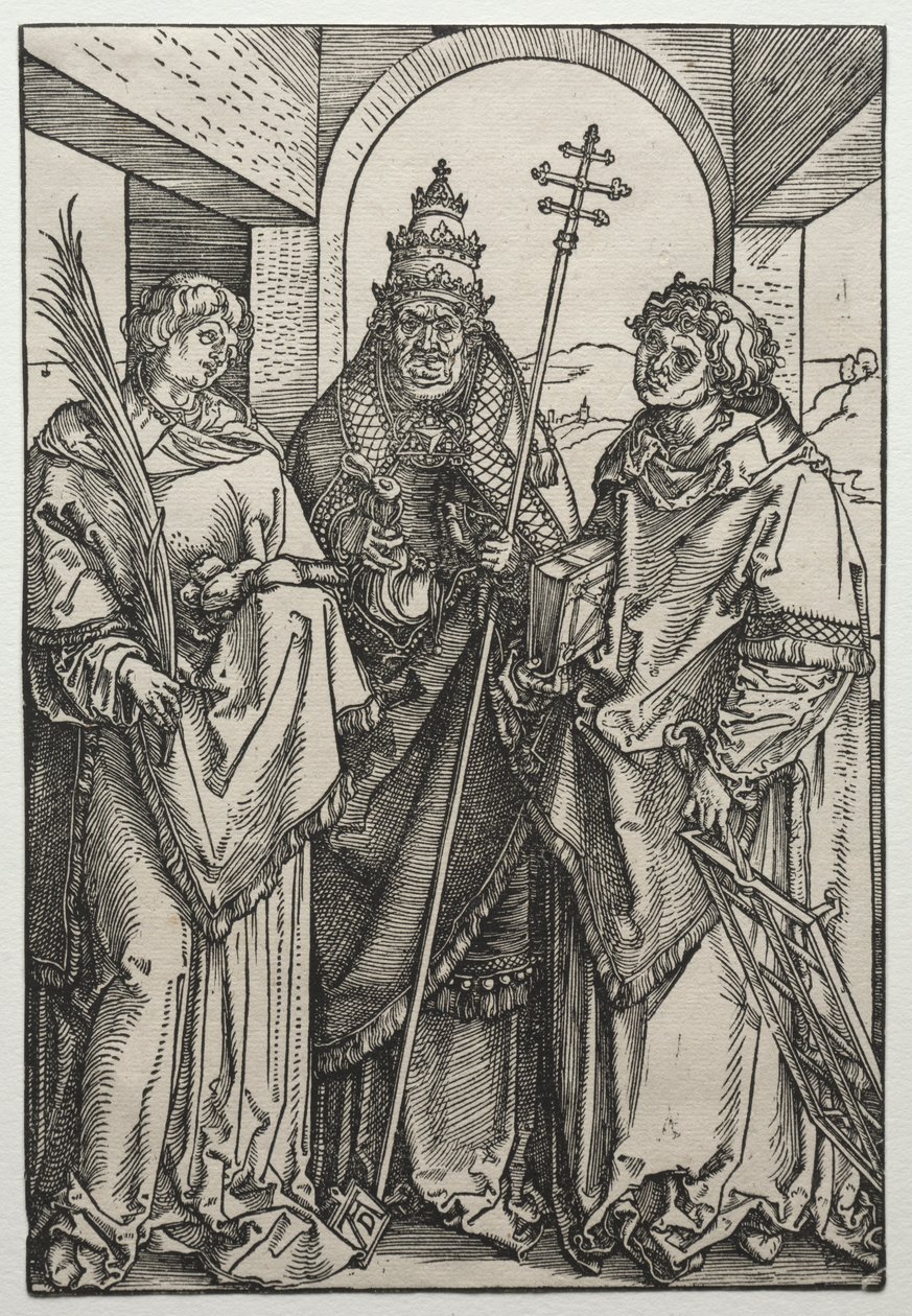 Saints Stephen, Sixtus and Laurence by Albrecht Dürer