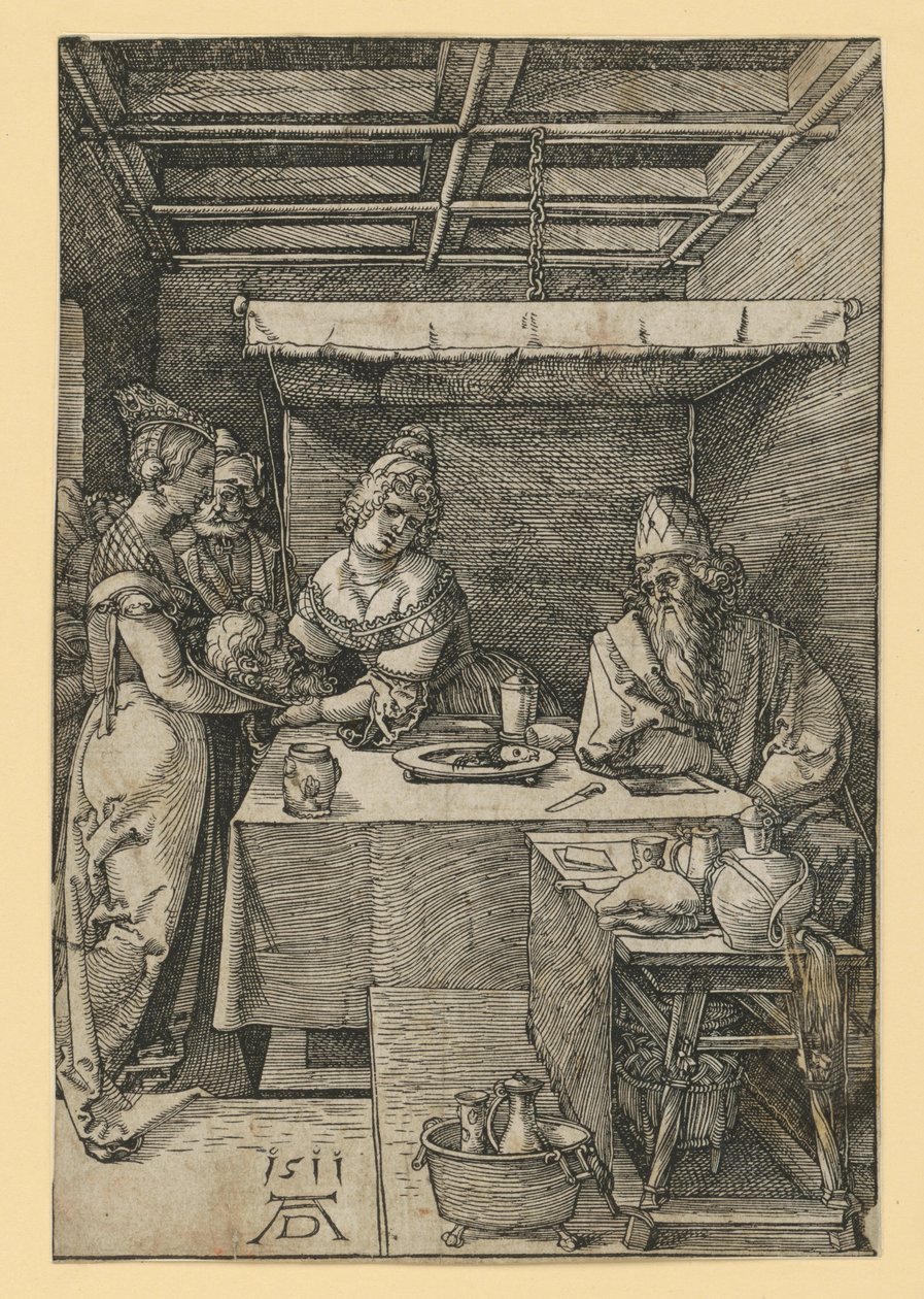 Salome Receives the Head of John the Baptist by Albrecht Dürer