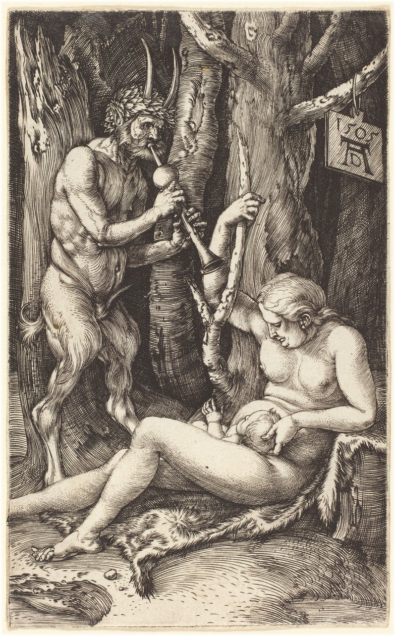 Satyr Family by Albrecht Dürer