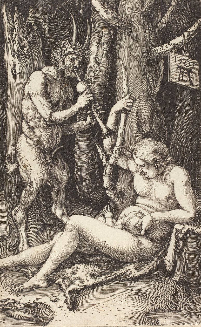 Satyr Family by Albrecht Dürer