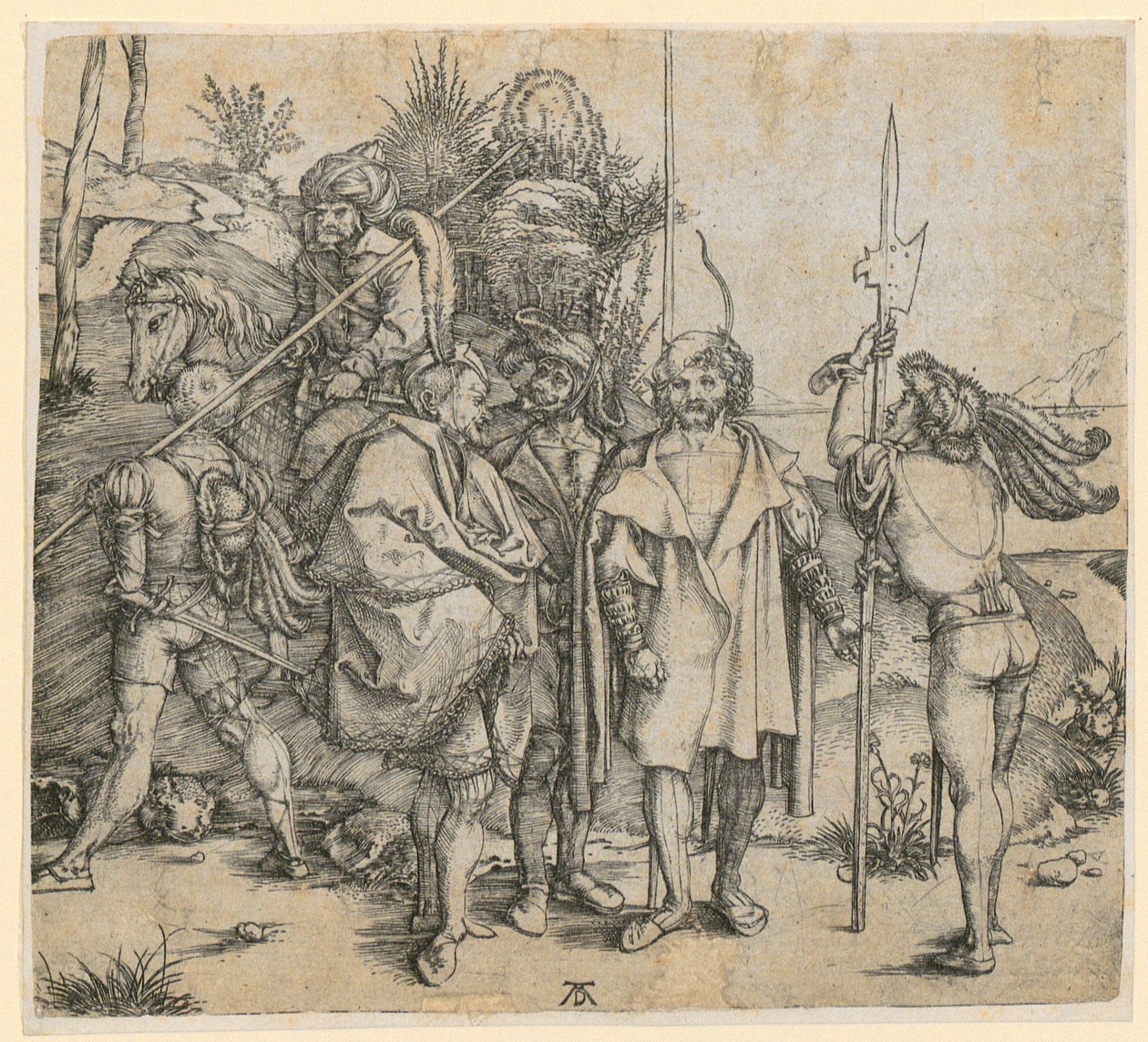 Six Warriors by Albrecht Dürer