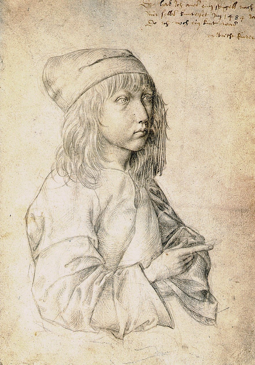 Self-portrait at Thirteen by Albrecht Dürer