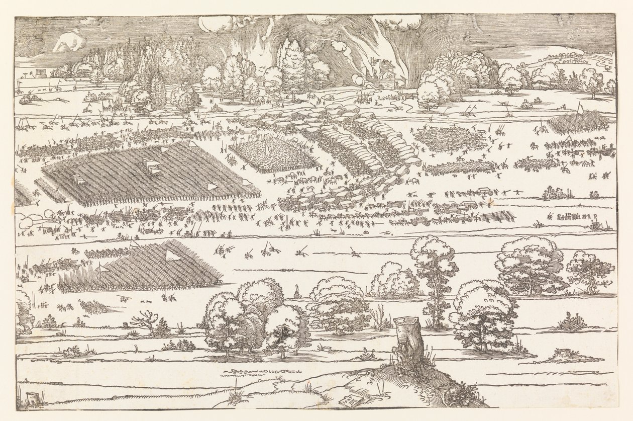 Siege of a City (Part 2) by Albrecht Dürer
