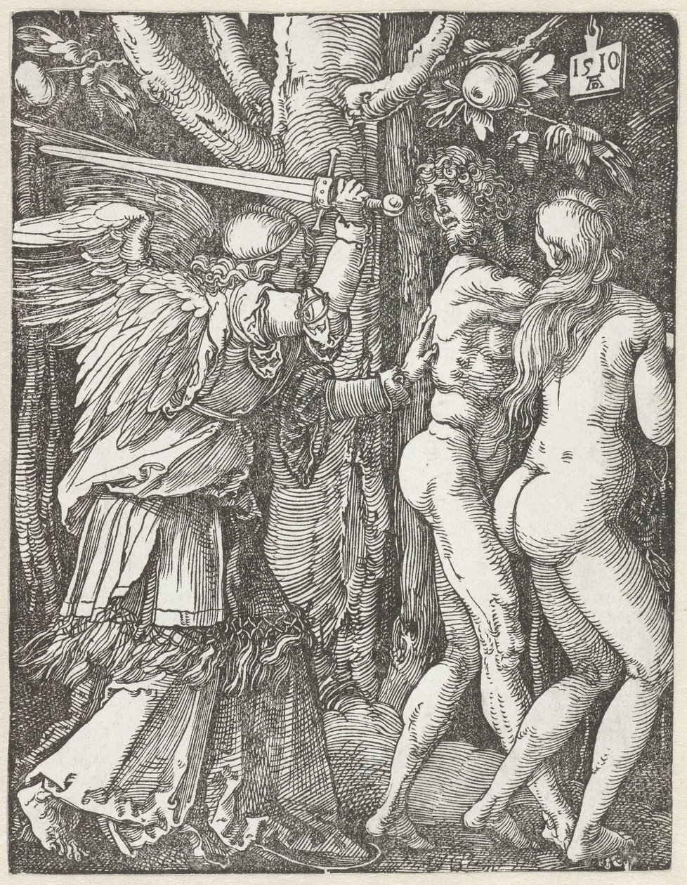 Expulsion from Paradise by Albrecht Dürer