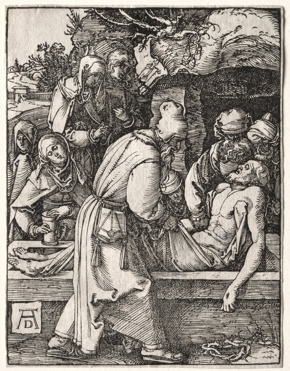 Small Passion: The Deposition by Albrecht Dürer
