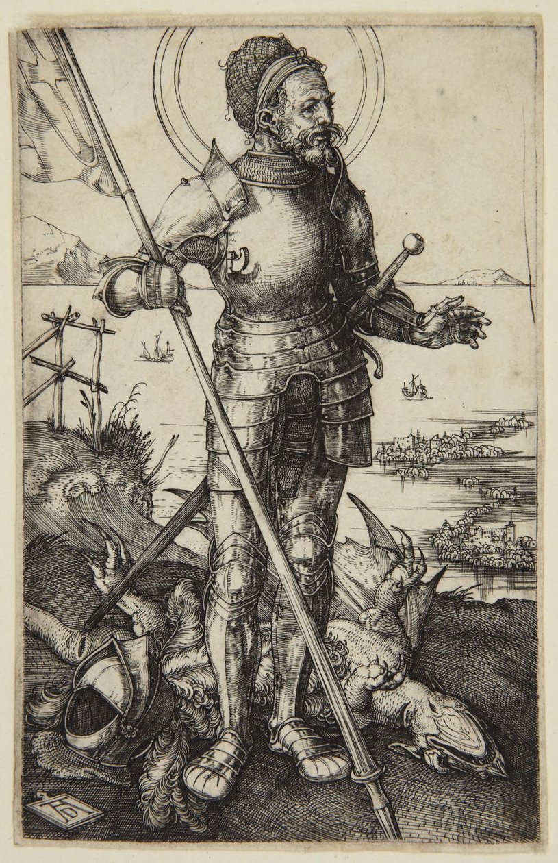 St. George on Foot by Albrecht Dürer
