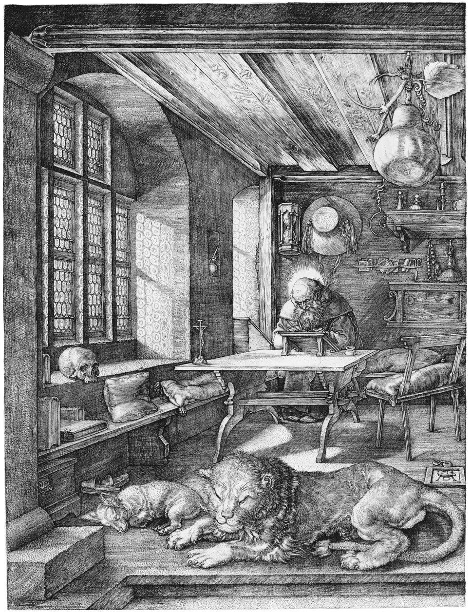 St. Jerome in His Study by Albrecht Dürer