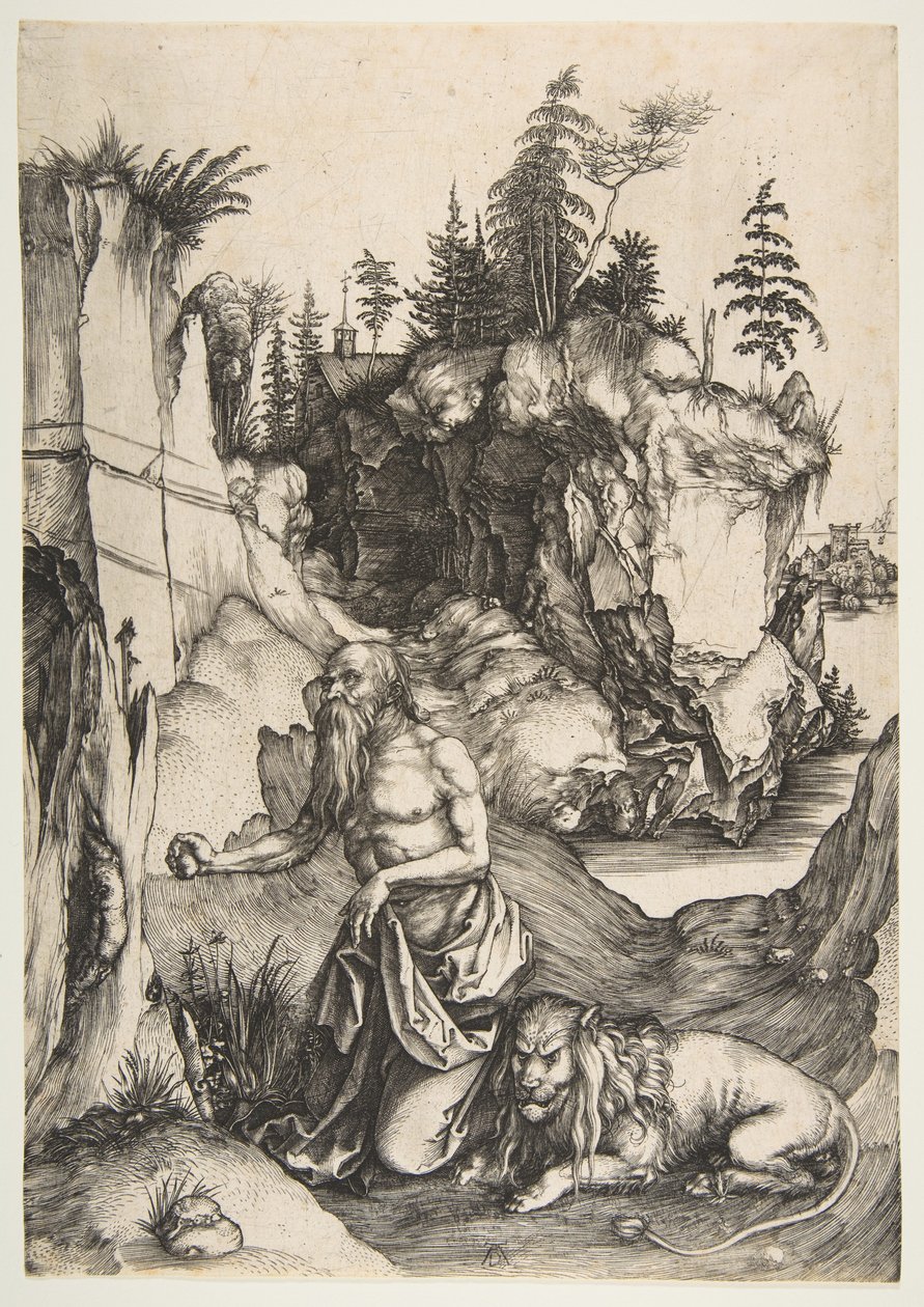 St. Jerome in Penitence by Albrecht Dürer