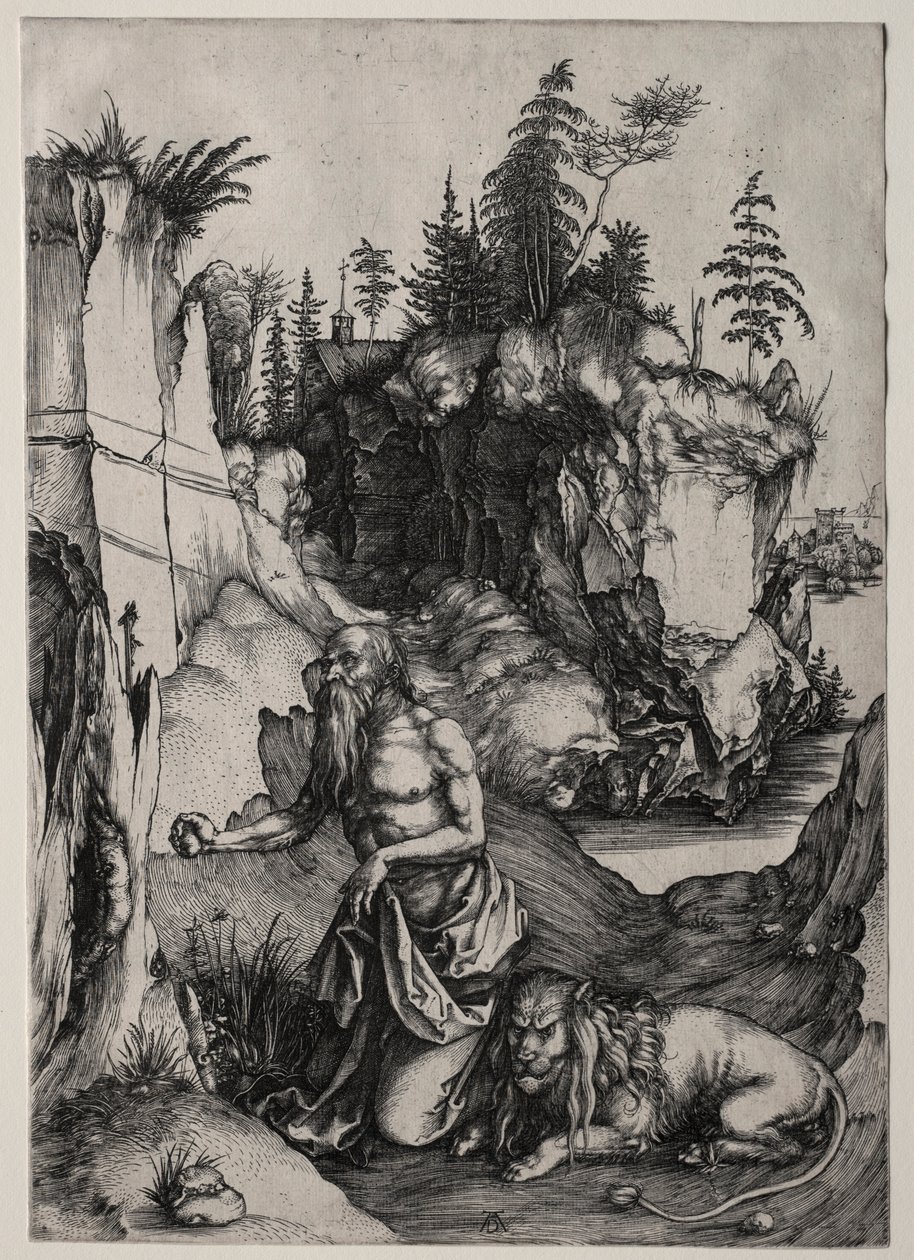 St. Jerome in Penitence by Albrecht Dürer