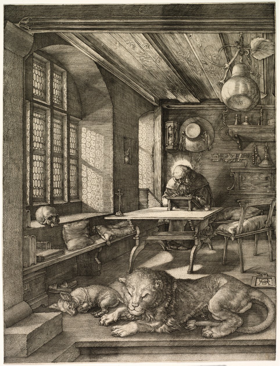St. Jerome in his Study by Albrecht Dürer