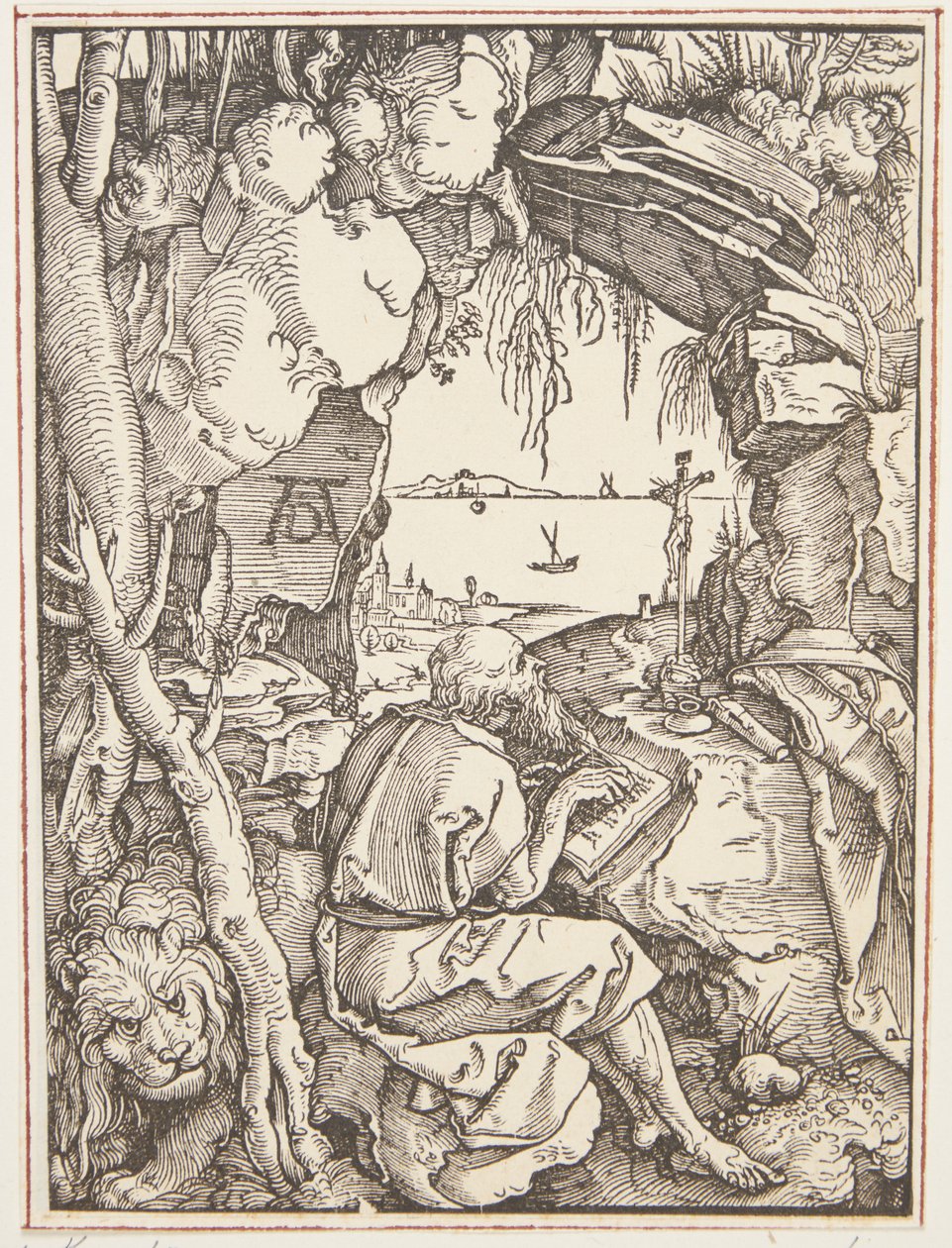 St. Jerome in the Cave by Albrecht Dürer