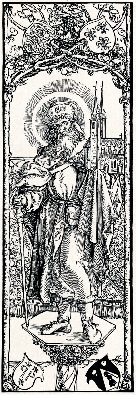 St Sebaldus on a Capital, 1906 by Albrecht Dürer