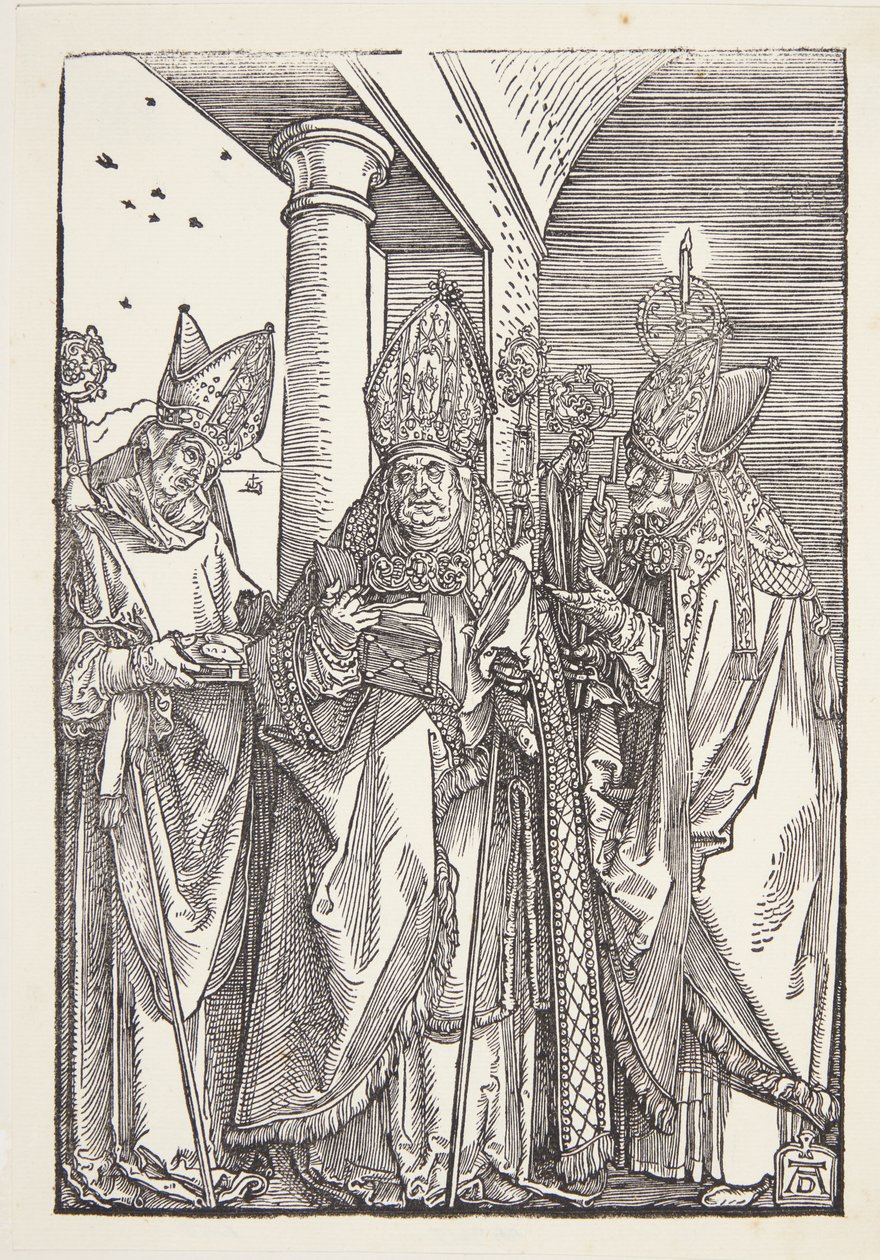 Sts. Nicholaus, Ulrich and Erasmus by Albrecht Dürer