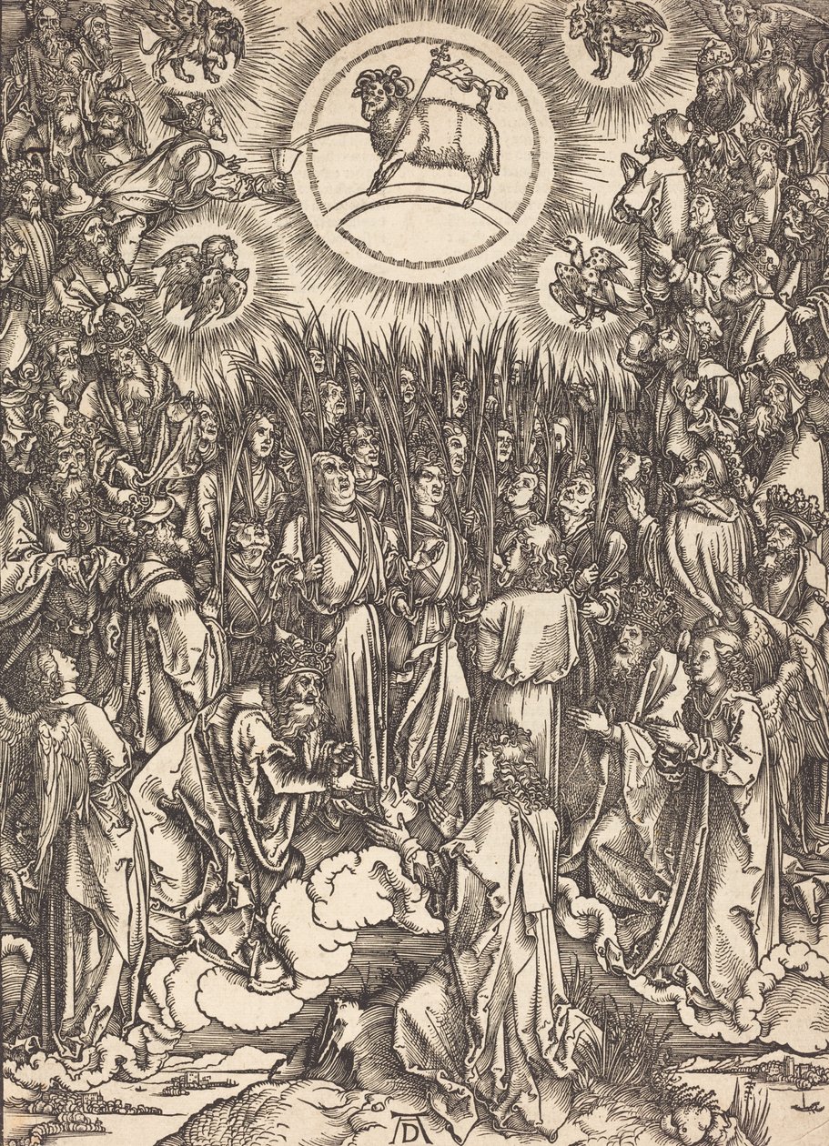 The Adoration of the Lamb, probably c. 1496-1498 by Albrecht Dürer
