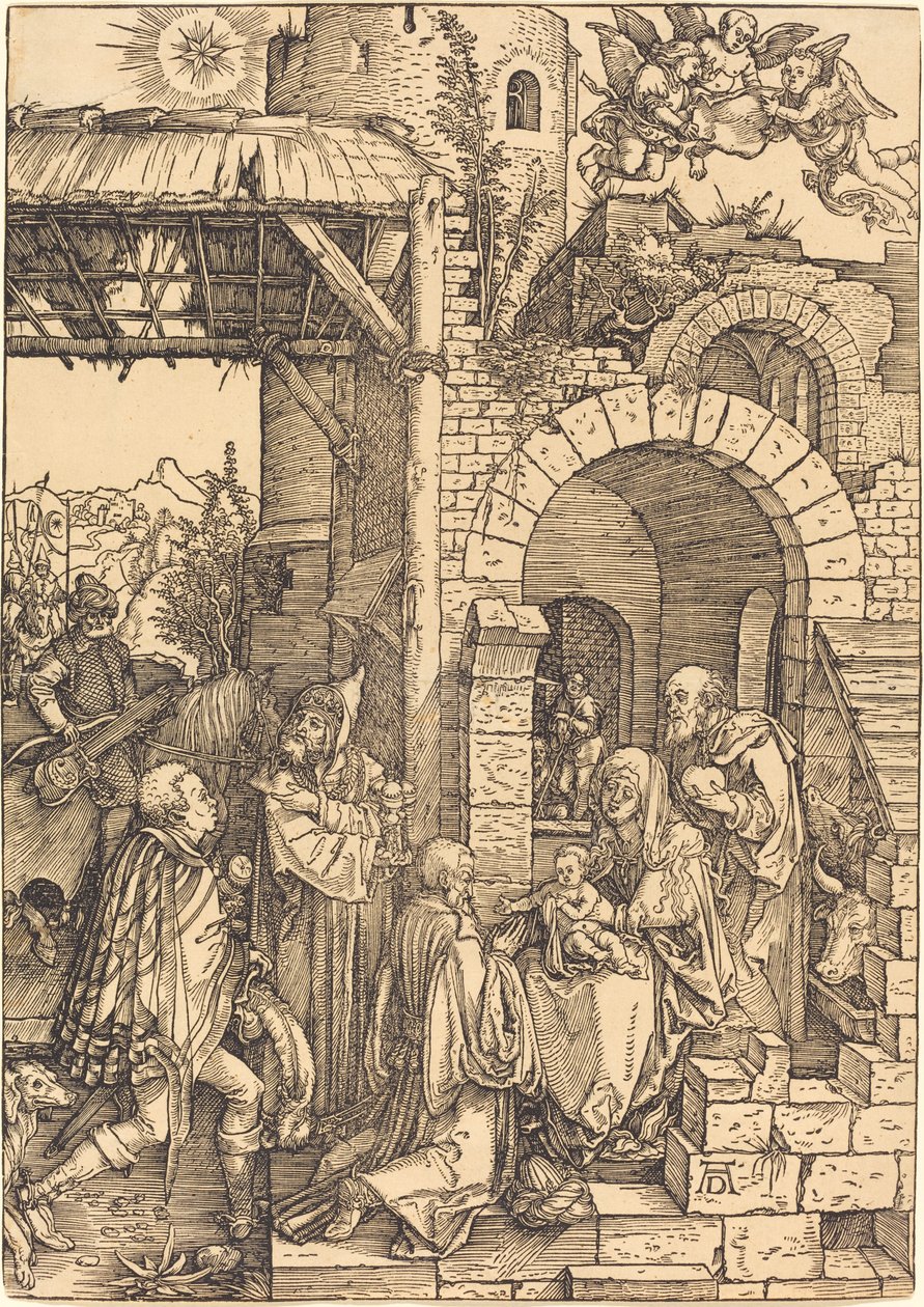 The Adoration of the Magi by Albrecht Dürer