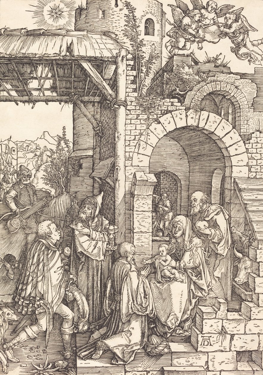 The Adoration of the Magi, c. 1501-1503 by Albrecht Dürer