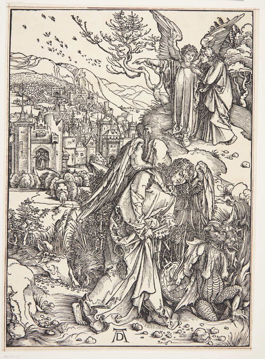 The Angel Showing St. John the New Jerusalem by Albrecht Dürer