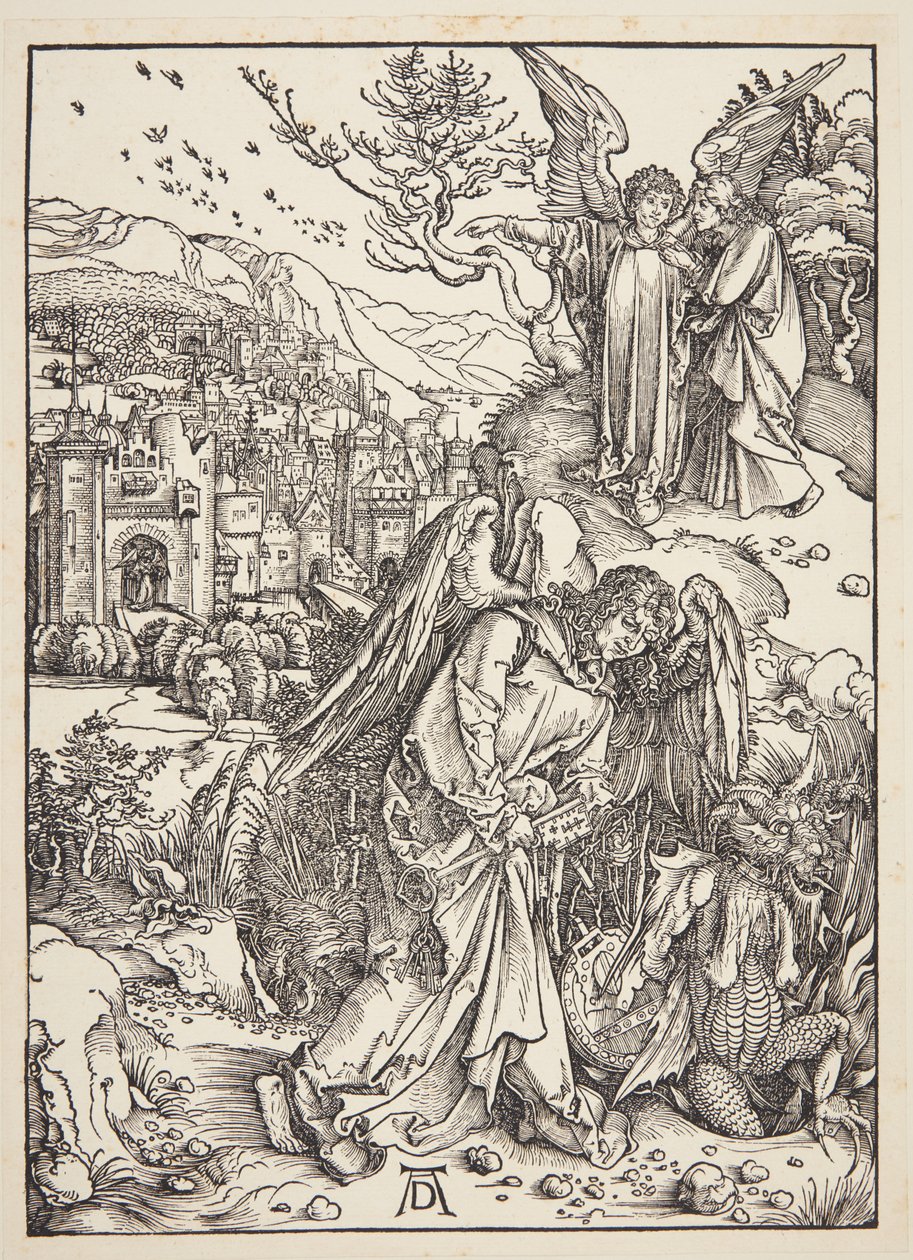 The Angel Showing St. John the New Jerusalem by Albrecht Dürer