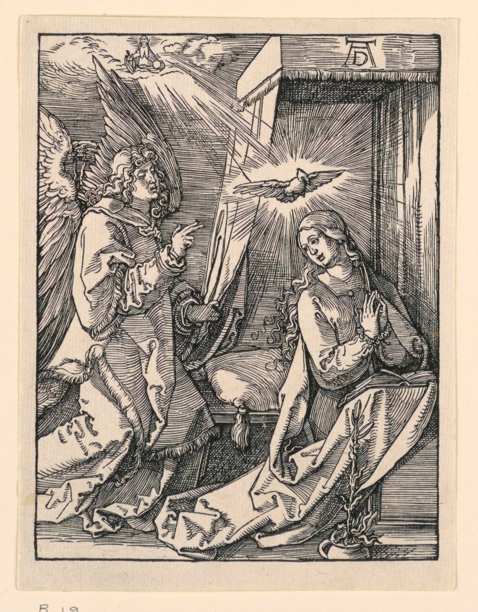 The Annunciation, from The Little Passion Series by Albrecht Dürer
