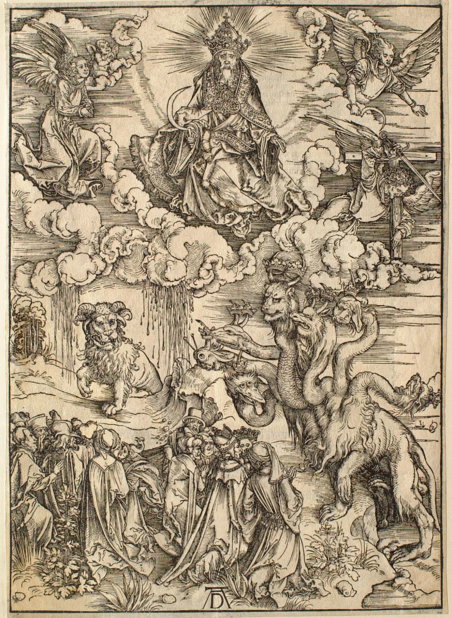 The Apocalypse: The Beast with Two Horns Like a Lamb by Albrecht Dürer