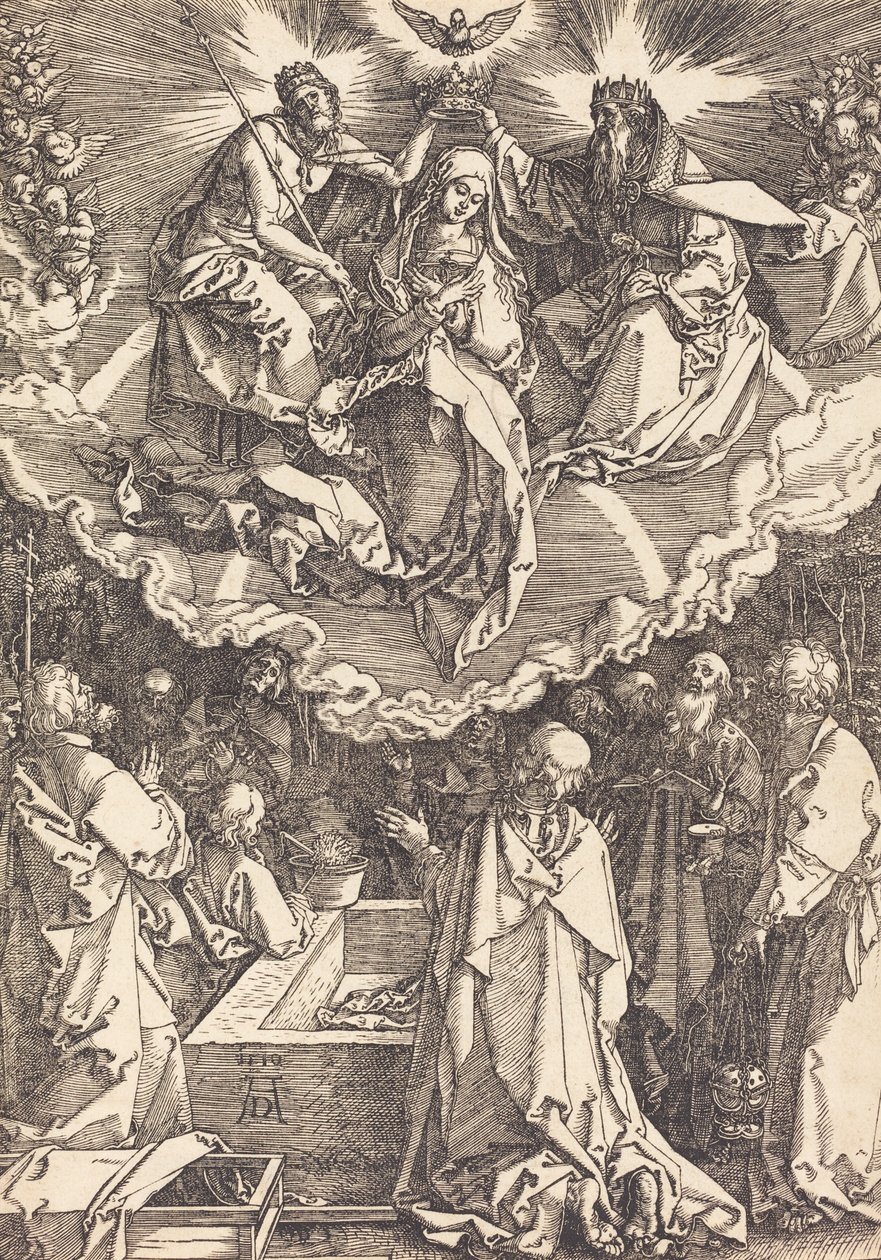 The Assumption and Coronation of the Virgin by Albrecht Dürer