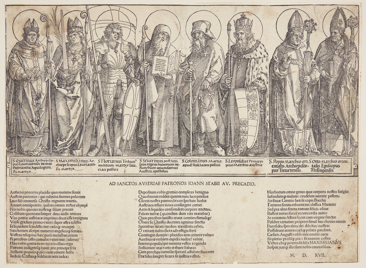 The Austrian Saints by Albrecht Dürer