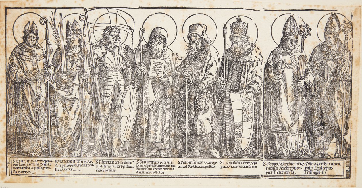 The Austrian Saints by Albrecht Dürer