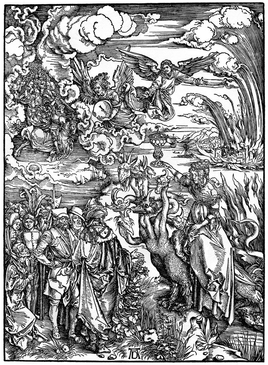 The Babylonian Whore, 1498, 1936 by Albrecht Dürer