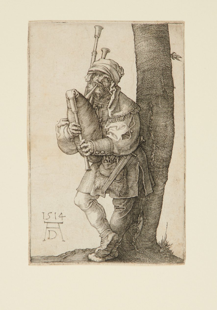 The Bagpiper by Albrecht Dürer