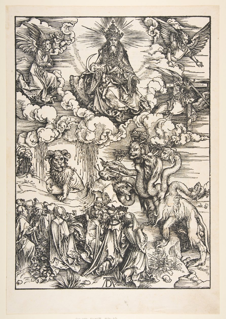 The Beast with Two Horns Like a Lamb, from The Apocalypse by Albrecht Dürer