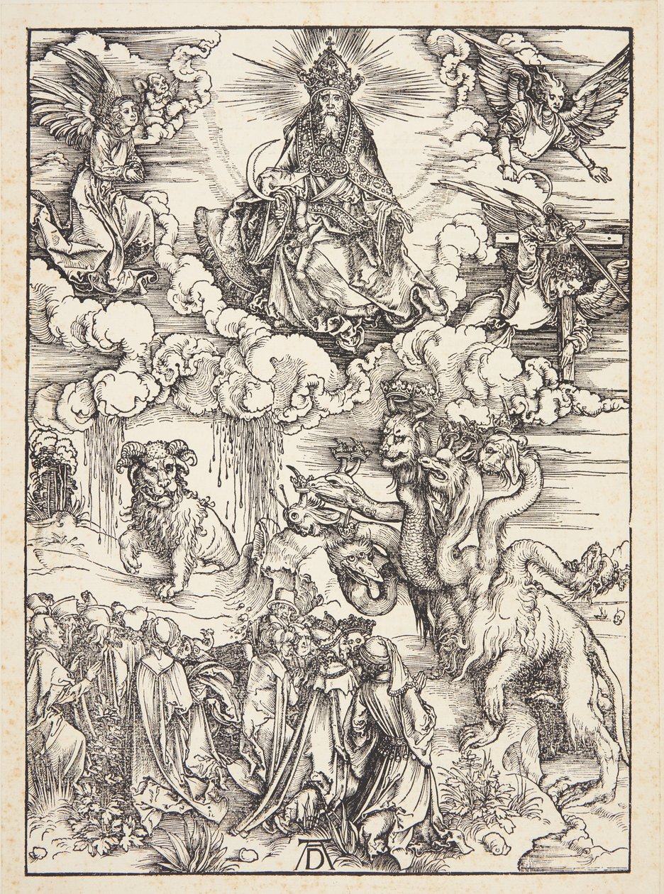 The Beast with Two Horns like a Lamb by Albrecht Dürer