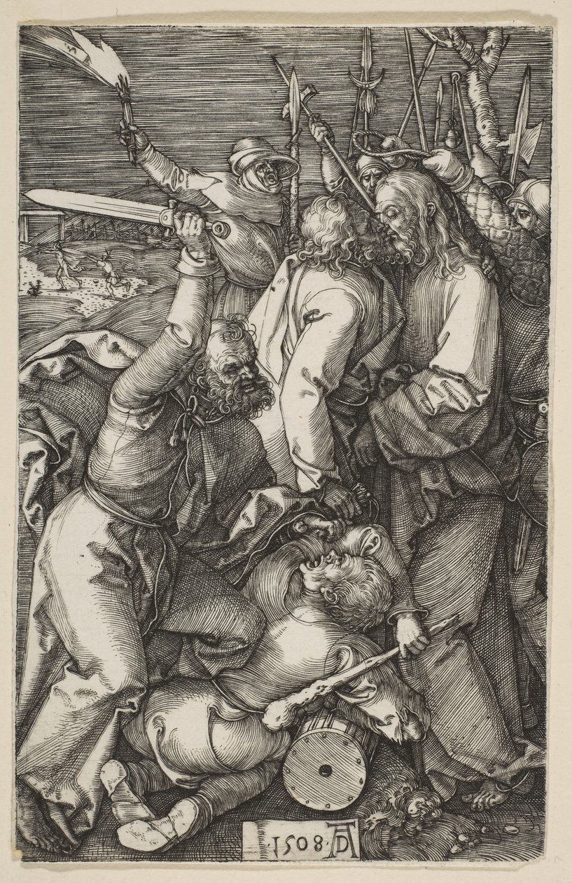 The Betrayal of Christ, from The Passion by Albrecht Dürer