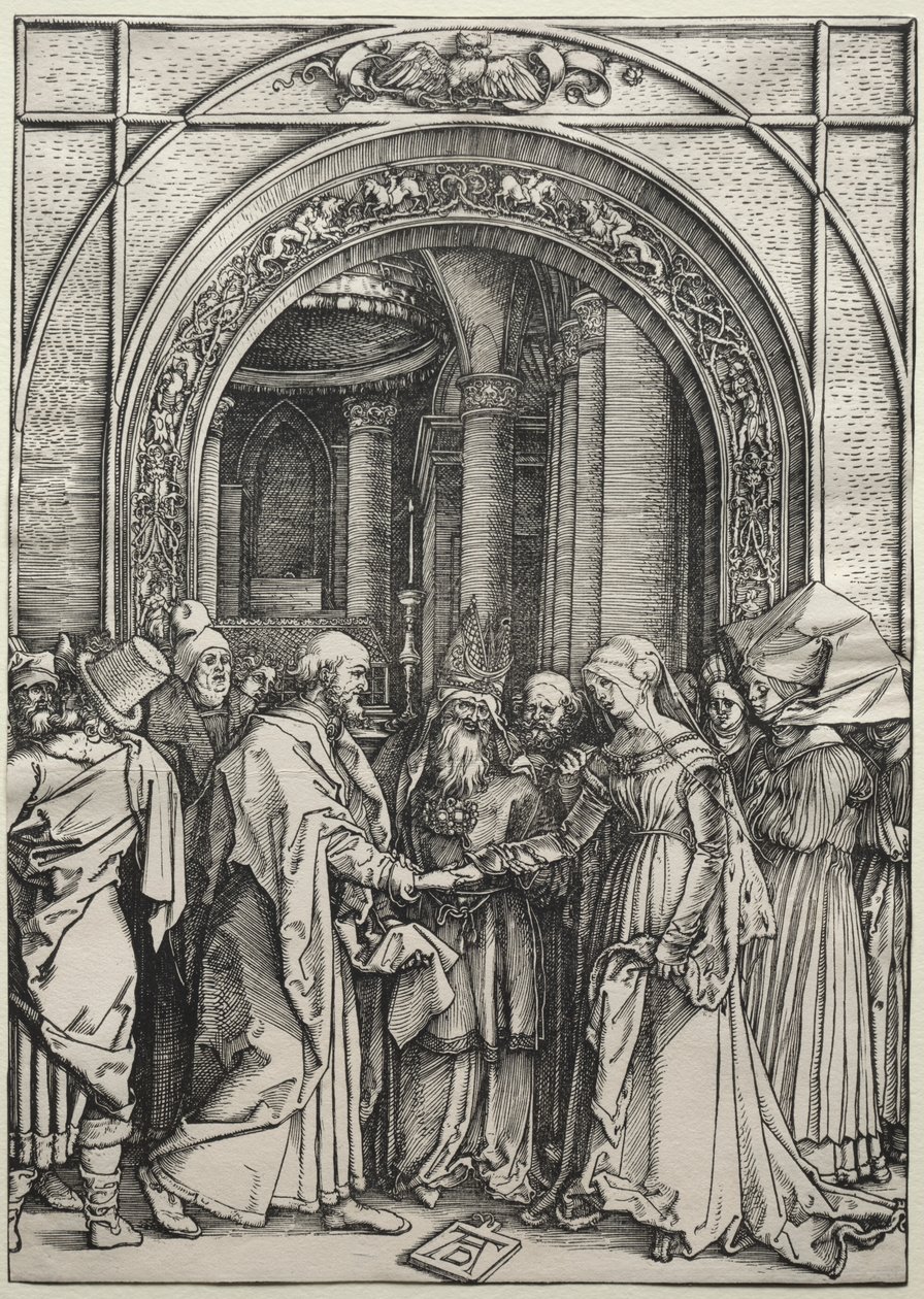 The Betrothal of the Virgin by Albrecht Dürer