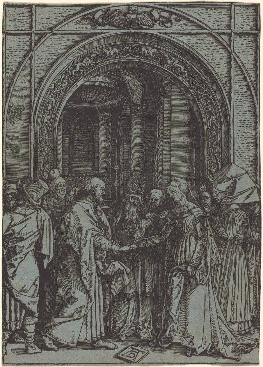 The Betrothal of the Virgin by Albrecht Dürer