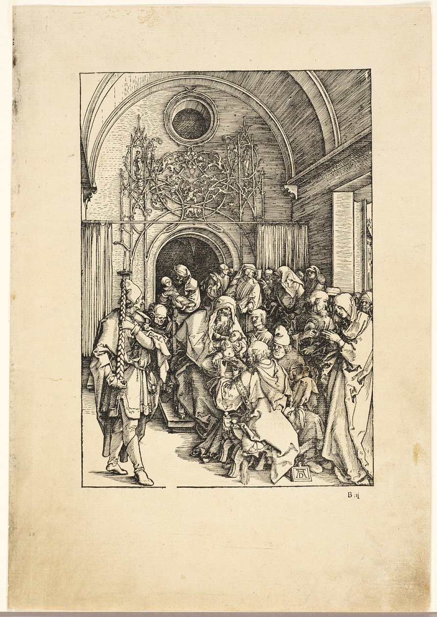 The Circumcision of Christ, from The Life of the Virgin by Albrecht Dürer