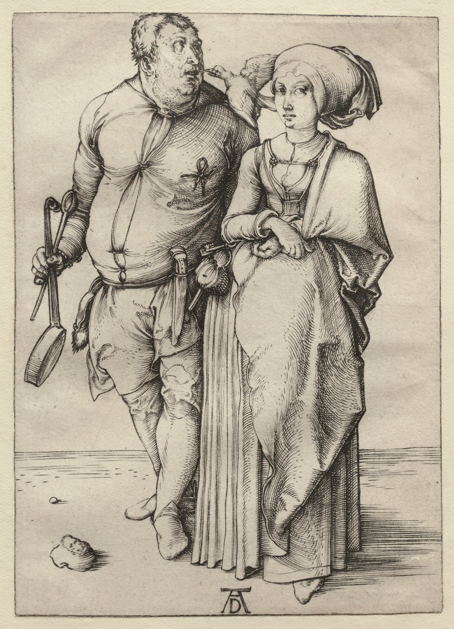 The Cook and His Wife by Albrecht Dürer