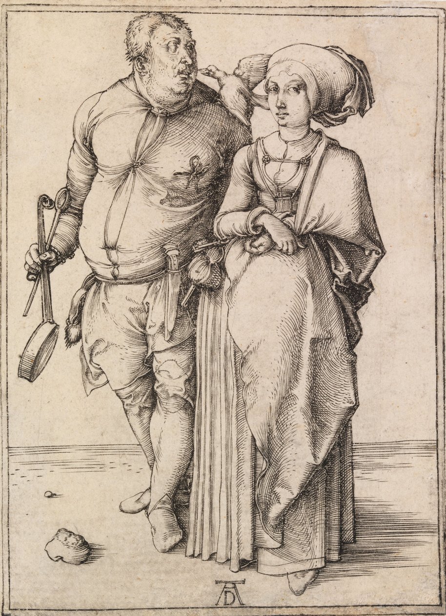 The Cook and His Wife by Albrecht Dürer
