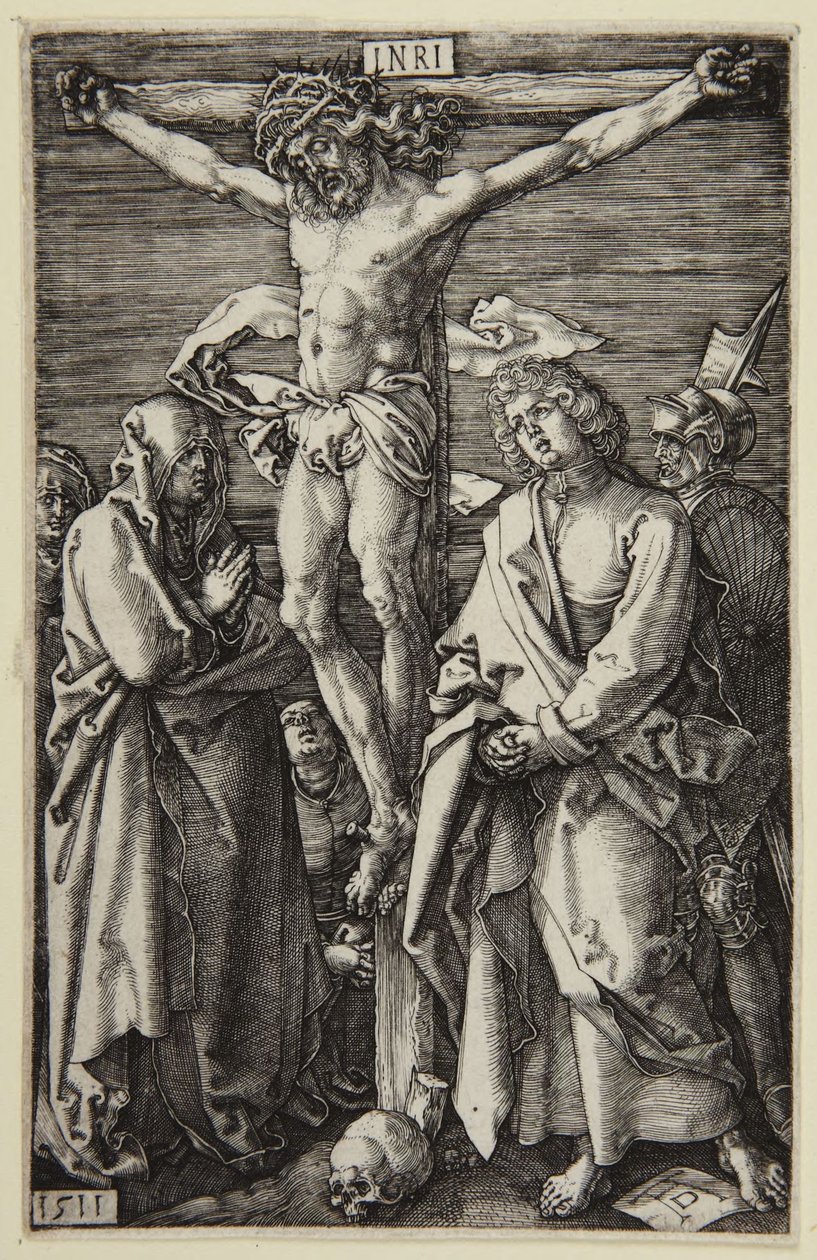The Crucifixion (Engraved Passion series) by Albrecht Dürer