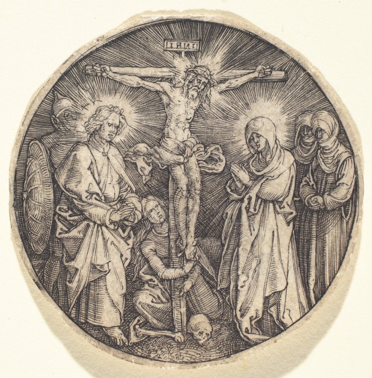 The Crucifixion called the Sword Pommel of Maximilian, c. 1518 by Albrecht Dürer