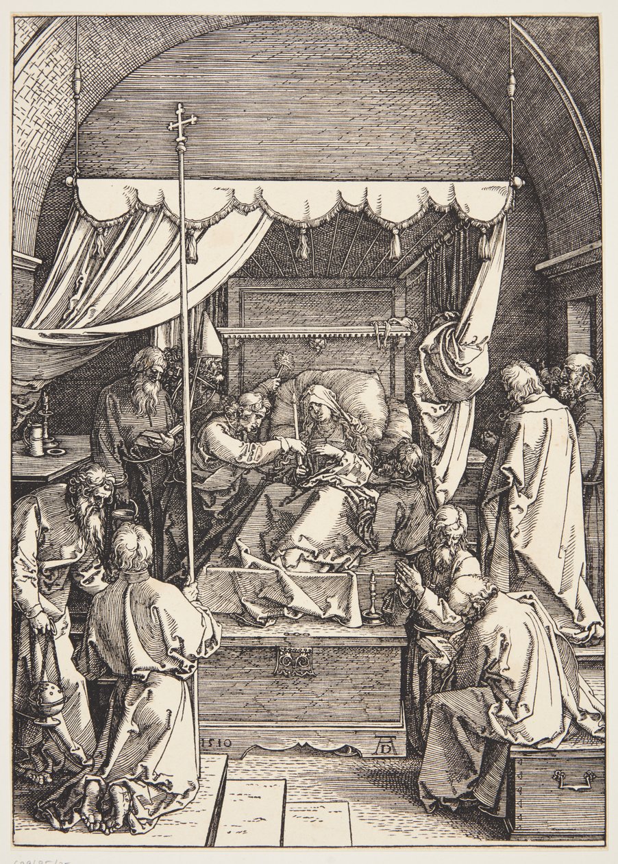 The Death of the Virgin by Albrecht Dürer