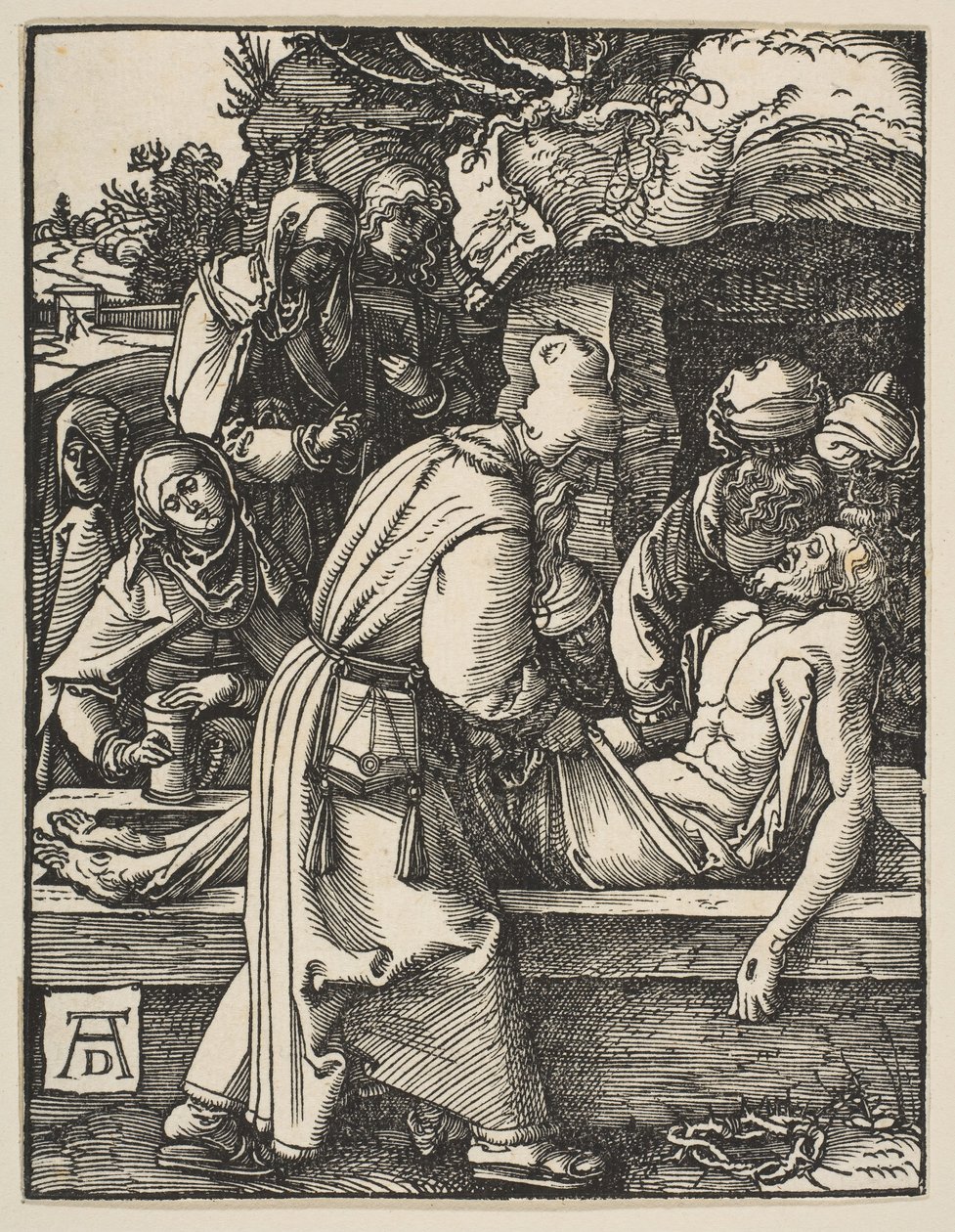 The Deposition, from The Small Passion, ca. 1509 by Albrecht Dürer