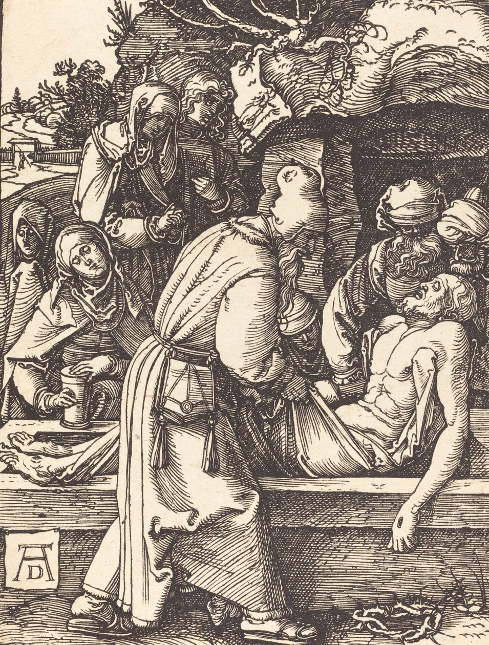 The Deposition by Albrecht Dürer