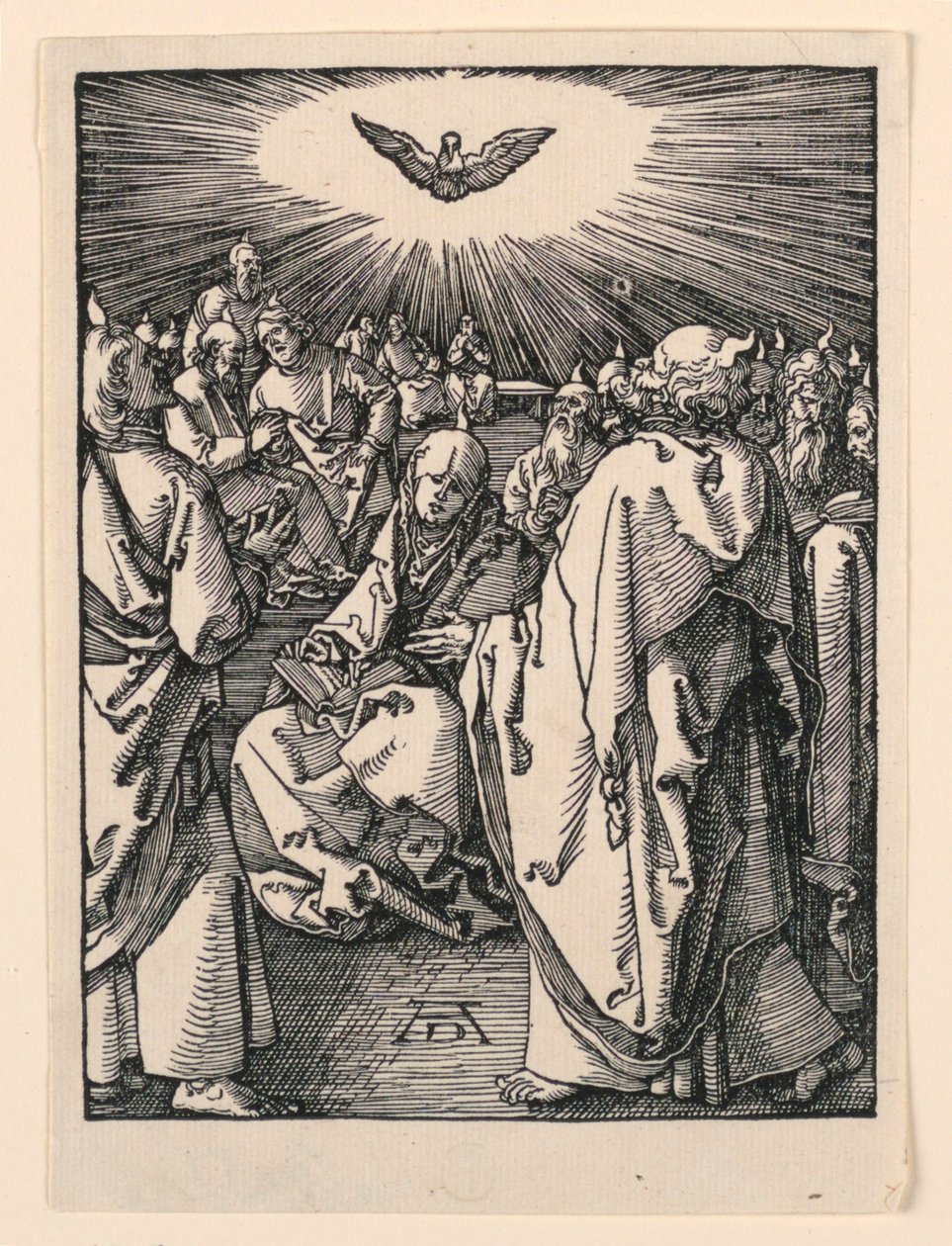 The Descent of the Holy Spirit (The Pentecost), from The Little Passion Series by Albrecht Dürer