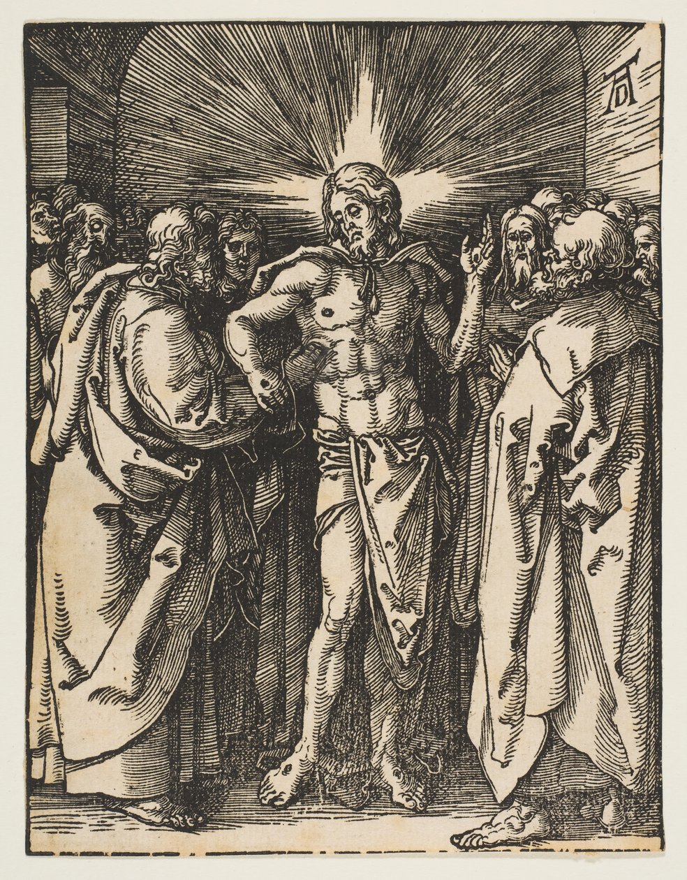 The Doubting Thomas, from The Small Passion, ca. 1510 by Albrecht Dürer