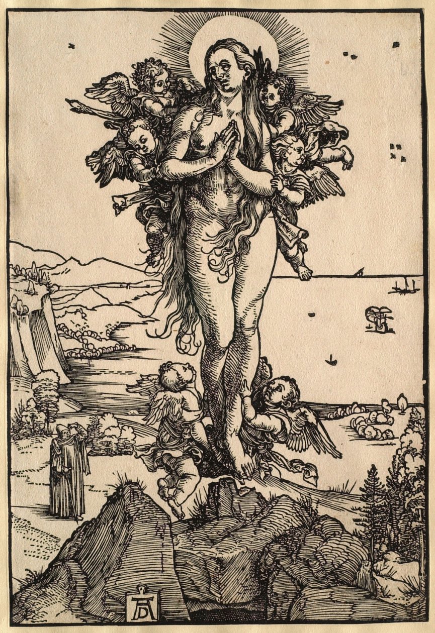 The Elevation of Saint Mary Magdalene by Albrecht Dürer