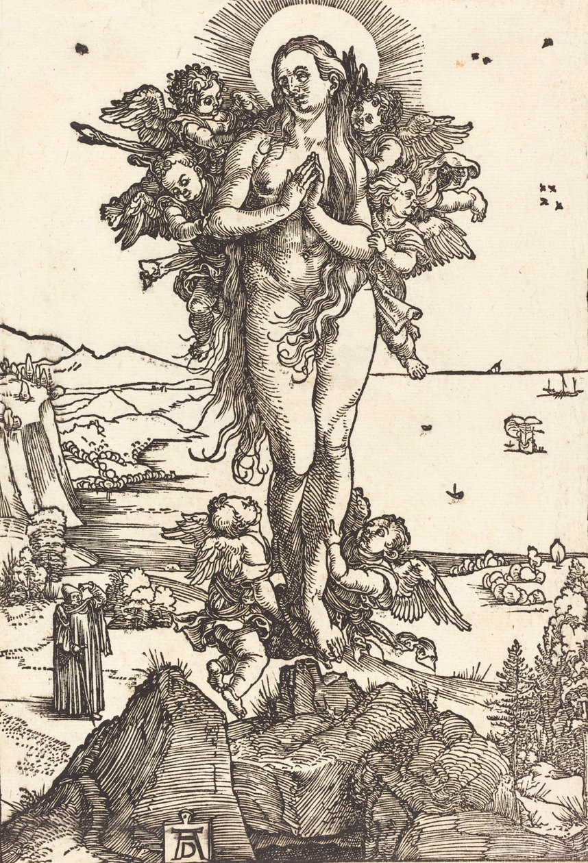 The Elevation of Saint Mary Magdalene by Albrecht Dürer