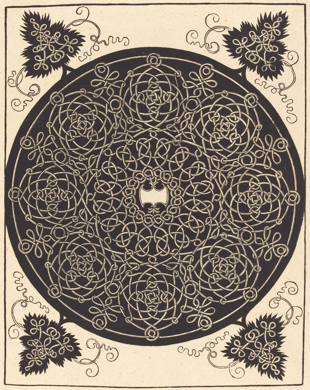 The Fifth Knot (with a six-pointed white shield) by Albrecht Dürer